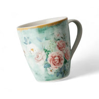 Jenna Clifford Green Floral Mug
