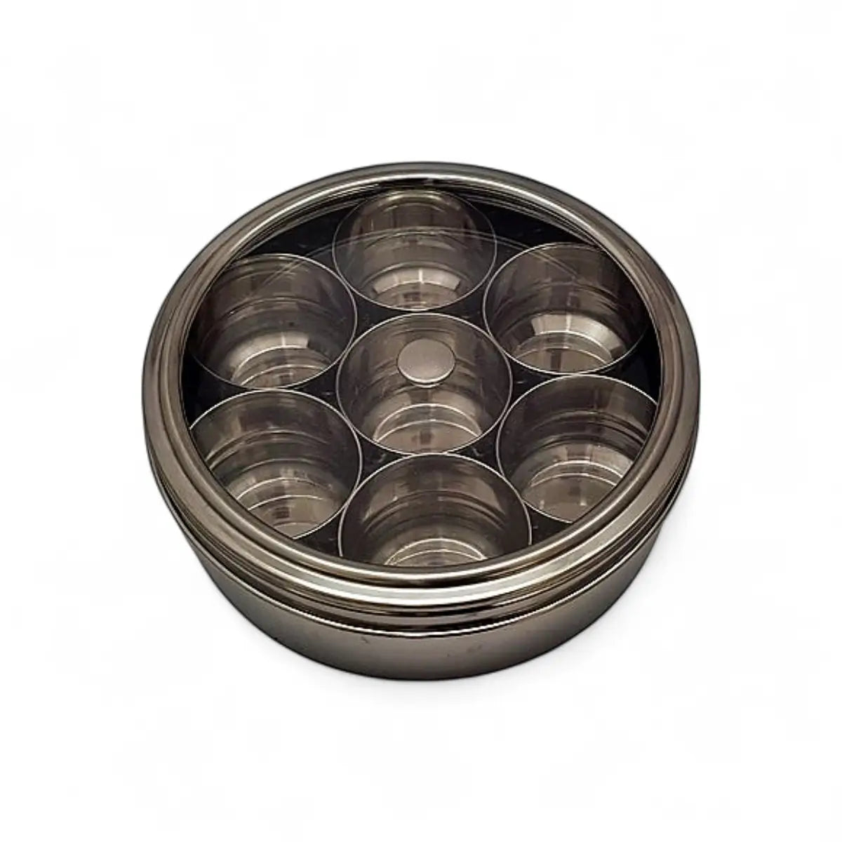 Acero Stainless Steel Clear Lid Masala Dabba