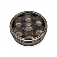 Acero Stainless Steel Clear Lid Masala Dabba