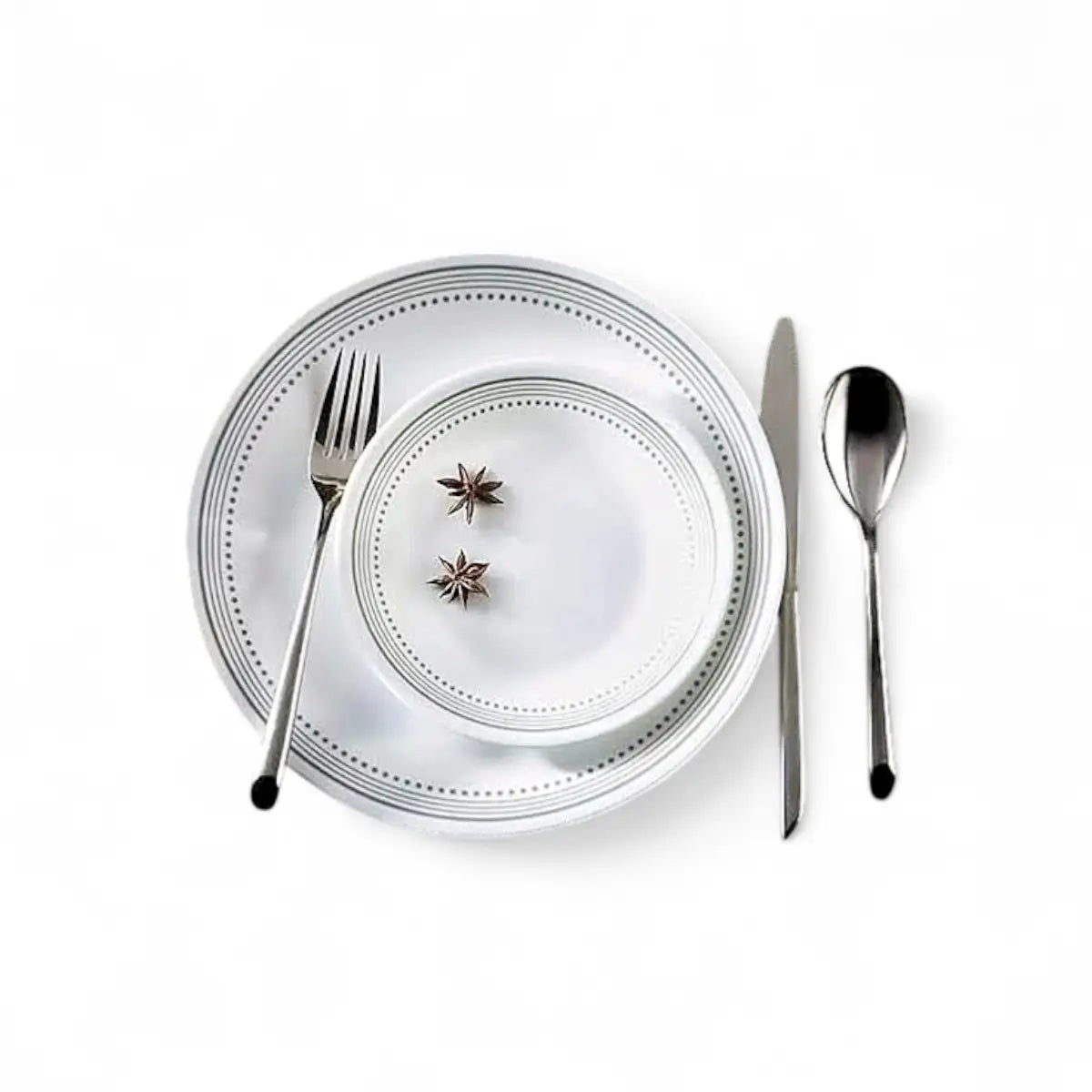 Corelle Mystic Grey 12 Pc Dinner Set