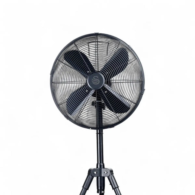 Swan Stealth Black 45cm Tripod Pedestal Fan