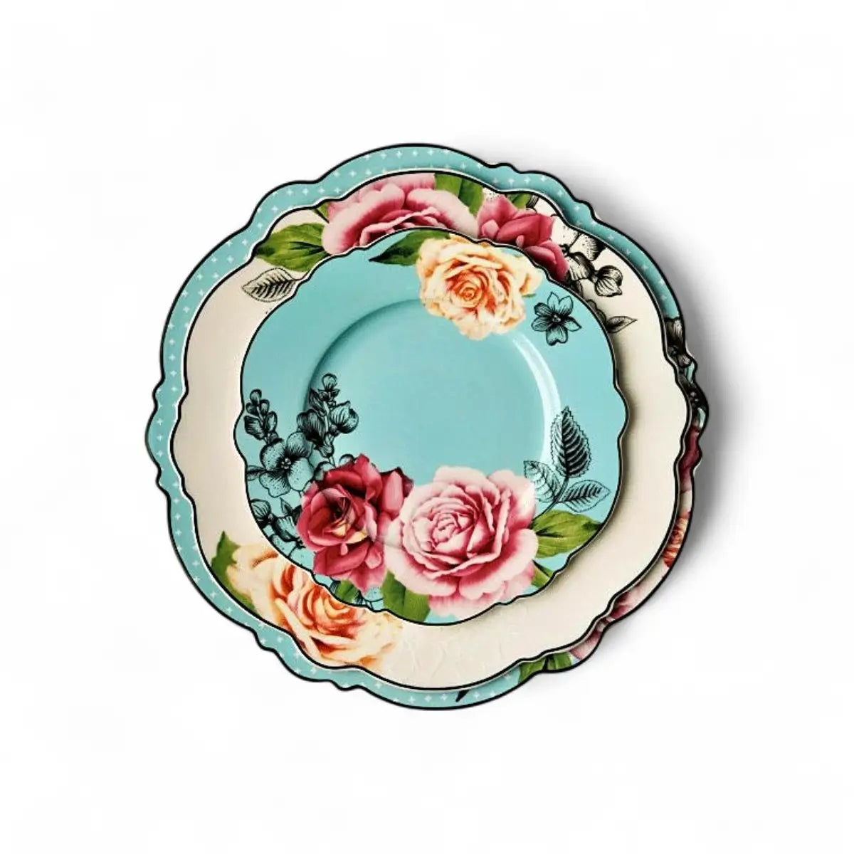 Jenna Clifford Wavy Rose Side Plate