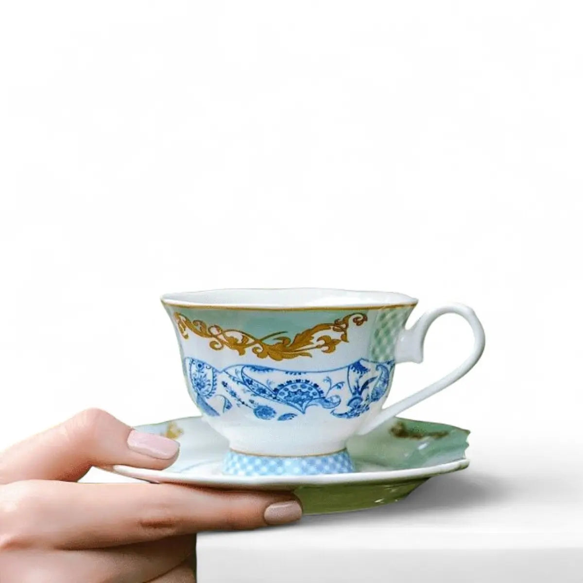 Jenna Clifford Italian Rose Cup & Saucer