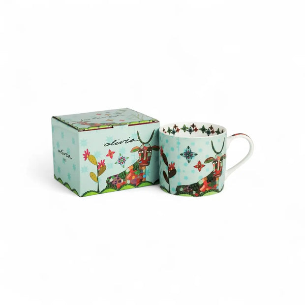 Olivia Cappuccino Mug - Bull