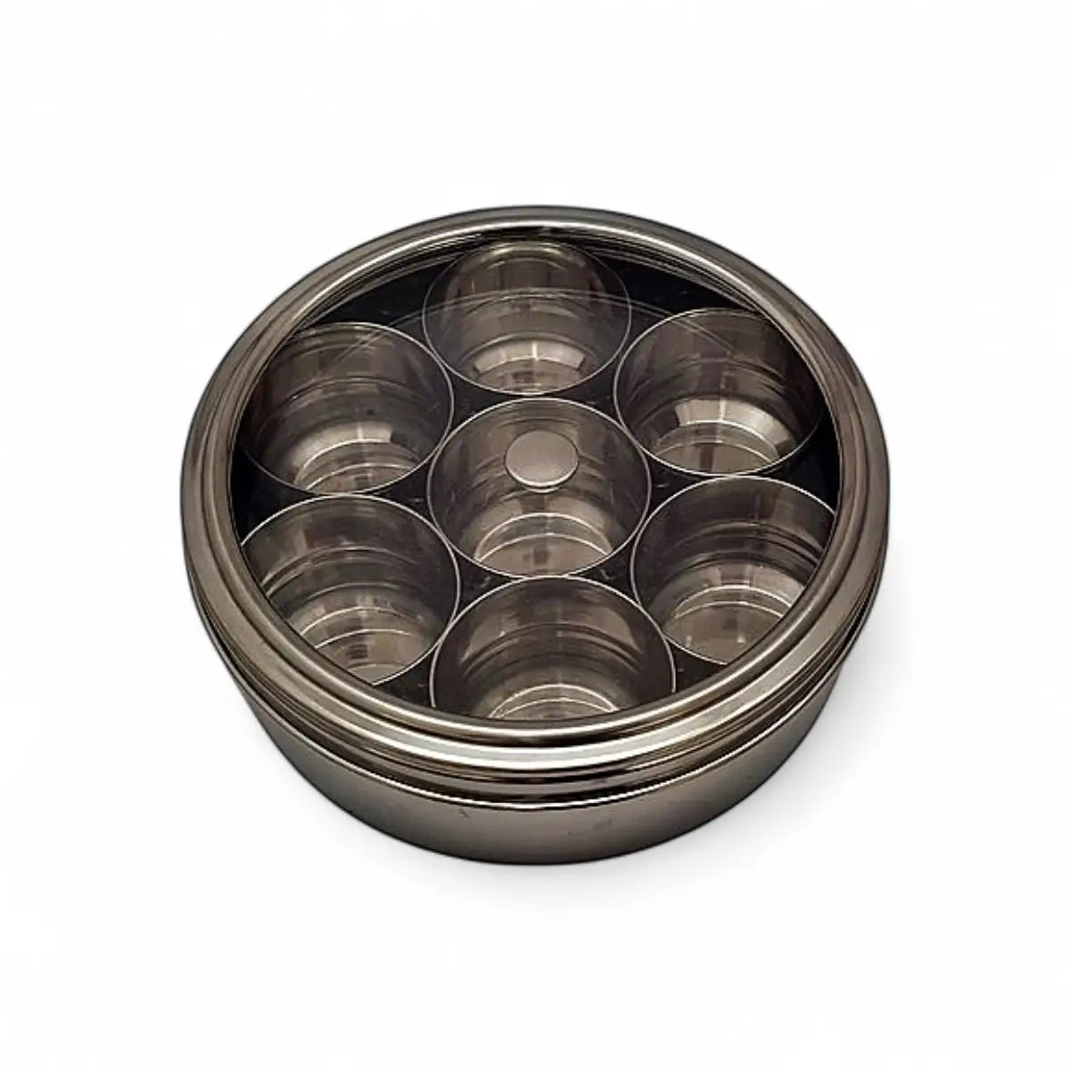 Acero Stainless Steel Clear Lid Masala Dabba