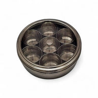 Acero Stainless Steel Clear Lid Masala Dabba