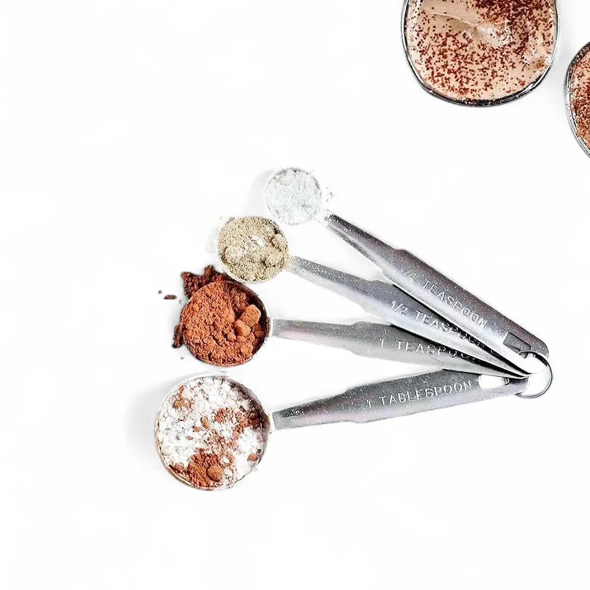 Stainless Steel 4 Pcs Measuring Spoon Set