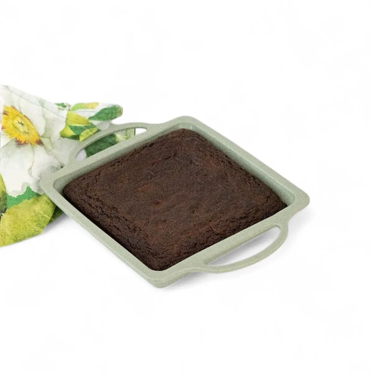 Home Classix Silicone Square Pan with Solid Handle 32cmx36cmx3.2cm
