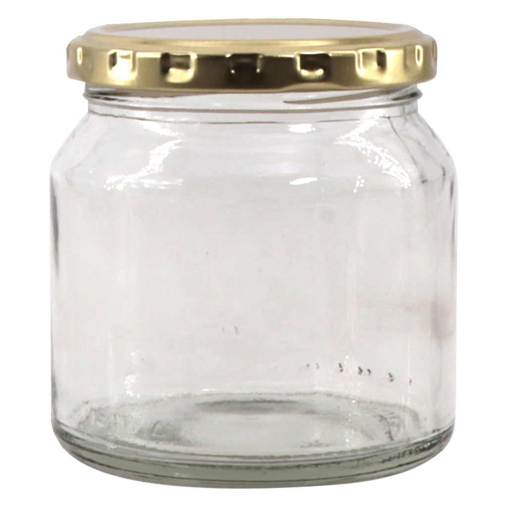 Consol Spread Jar With Gold Lid 6 Pack 250ml