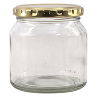 Consol Spread Jar With Gold Lid 6 Pack 250ml