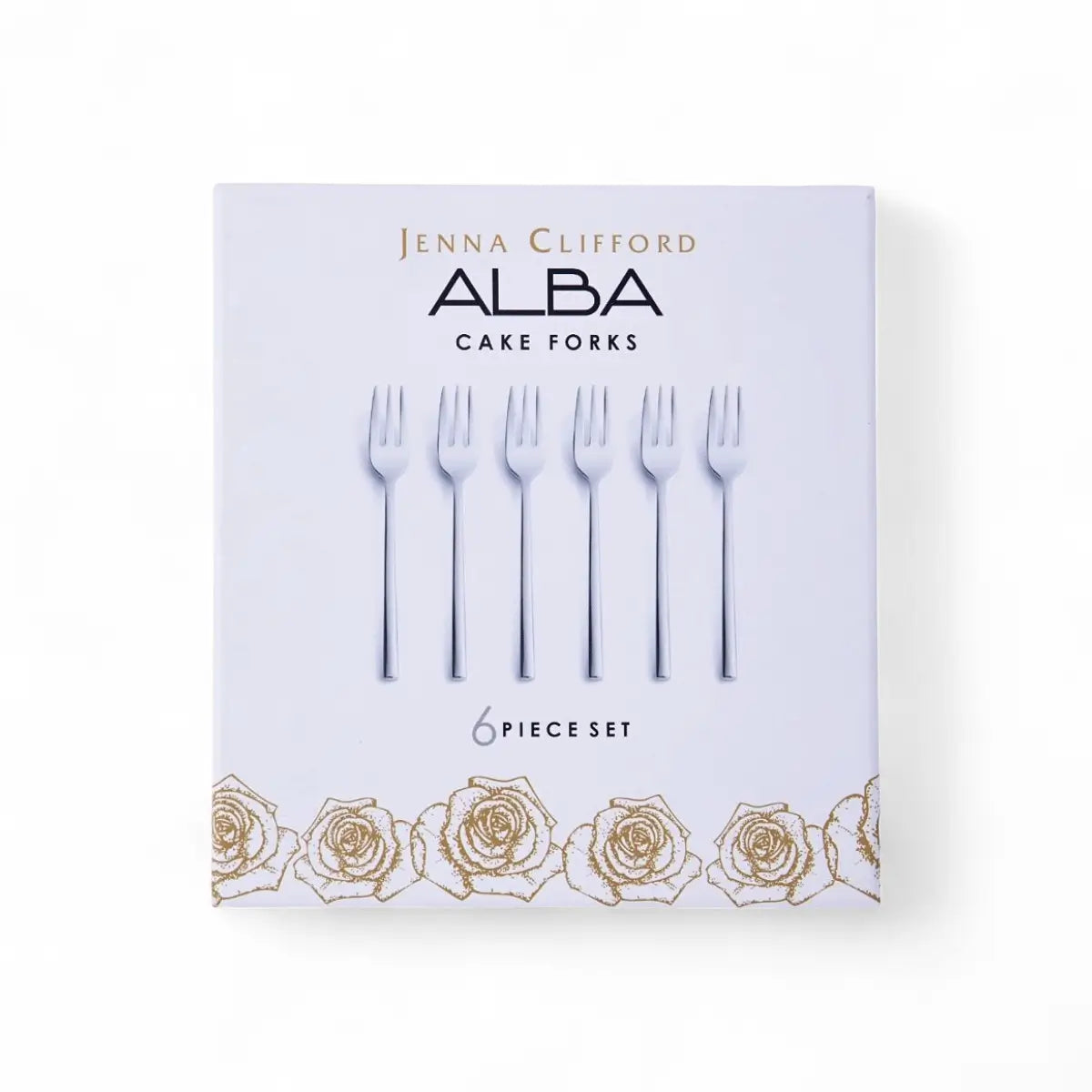 Jenna Clifford Alba 6pce Cake Fork Set