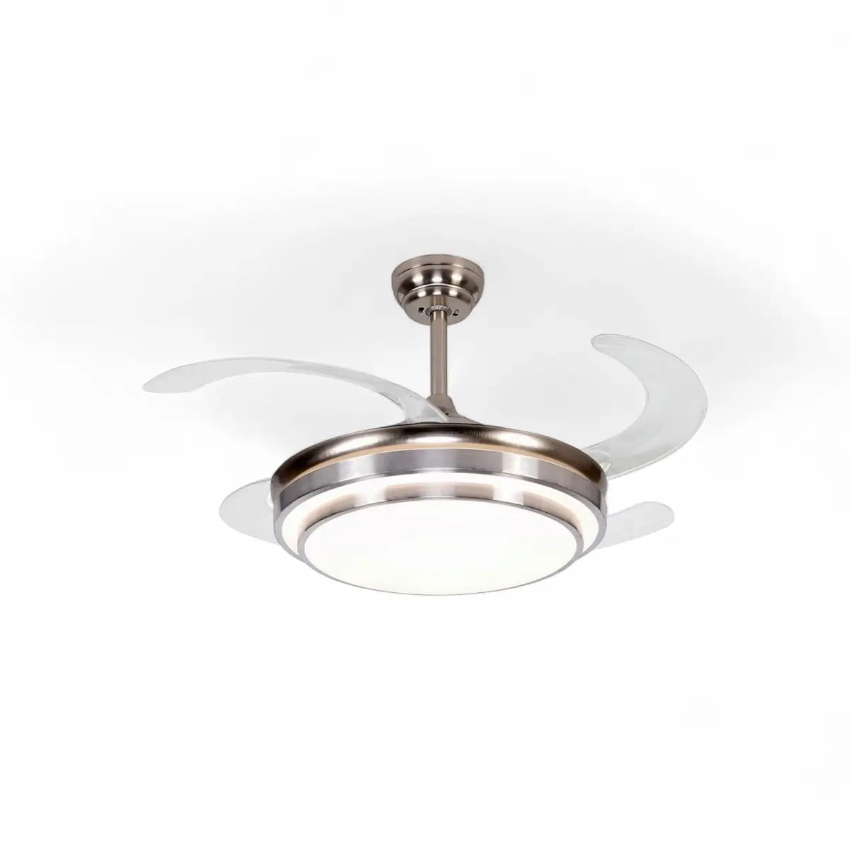 Goldair 105cm Retractable Blade Ceiling Fan - White