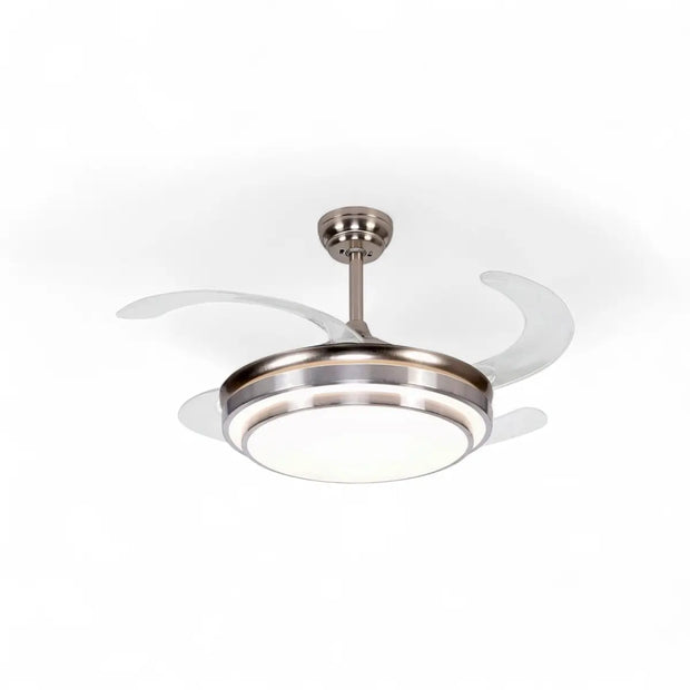 Goldair 105cm Retractable Blade Ceiling Fan - White