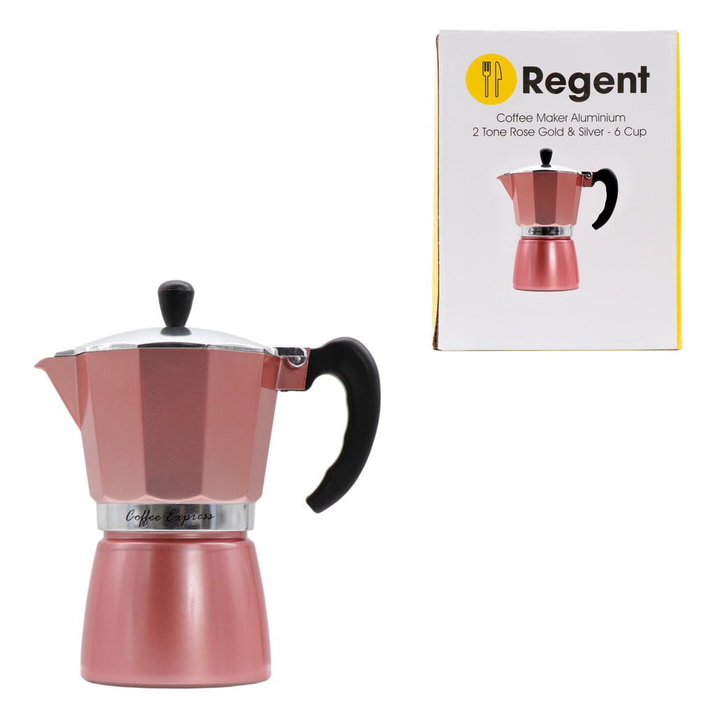 Regent Coffee Maker Aluminium 2 Tone