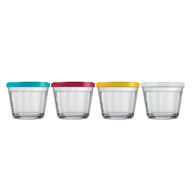 Nadir Americano Bowl With Coloured Plastic Lid