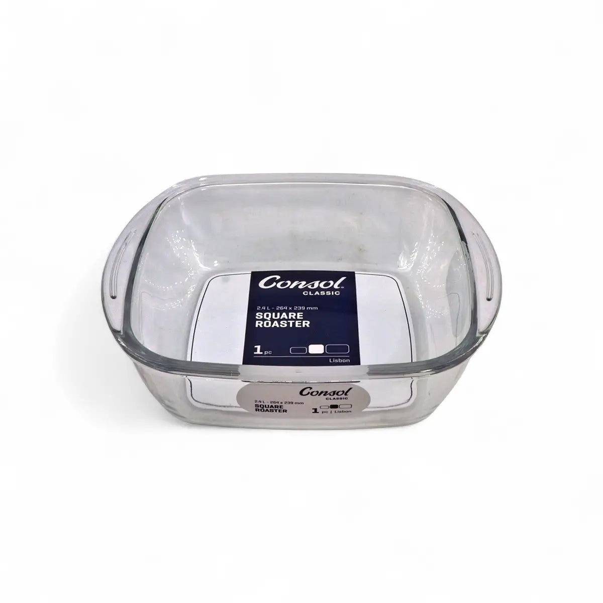 Consol Lisbon Square Roaster, 2.4lt (264x239x74mm)