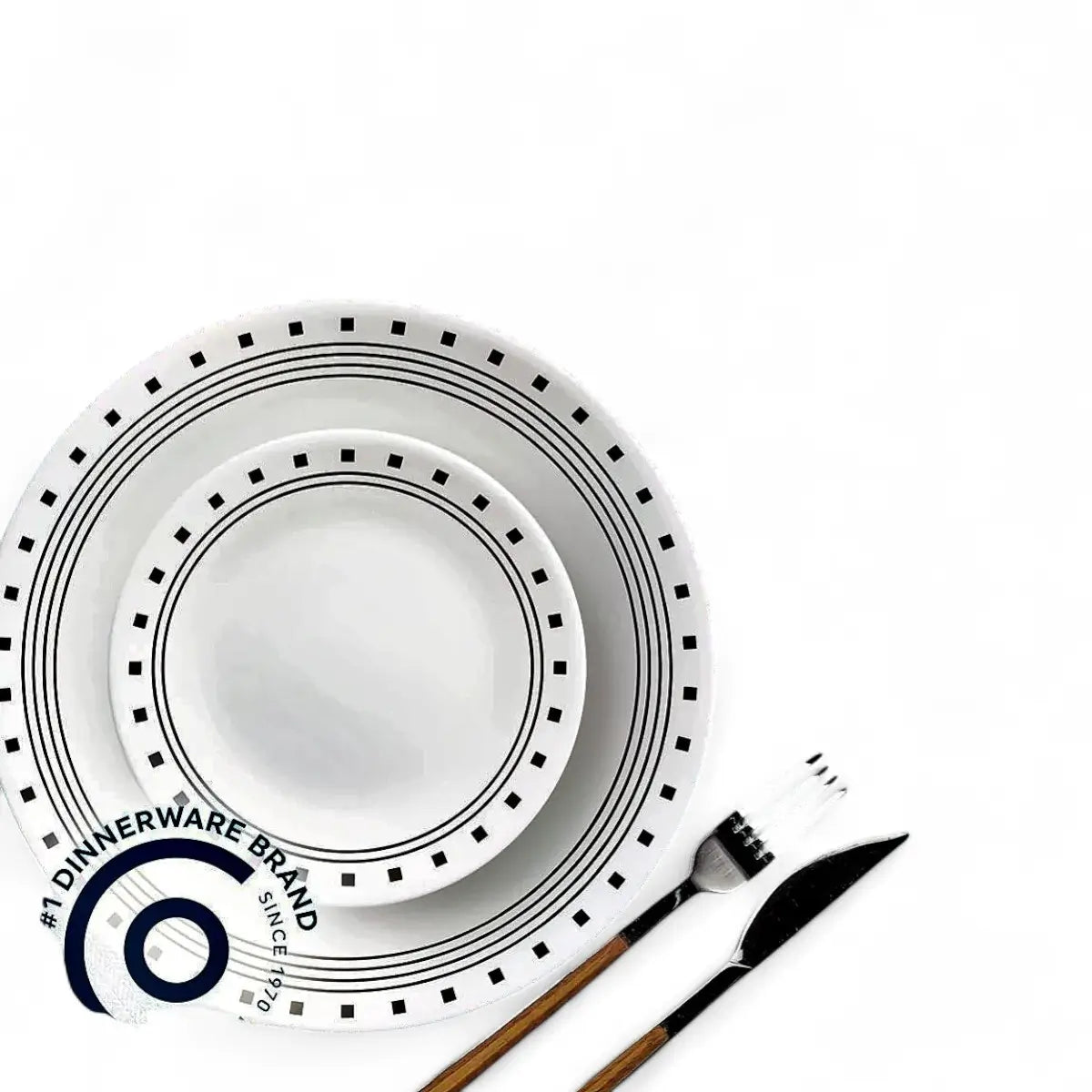 Corelle City Block 12 Pc Dinner Set