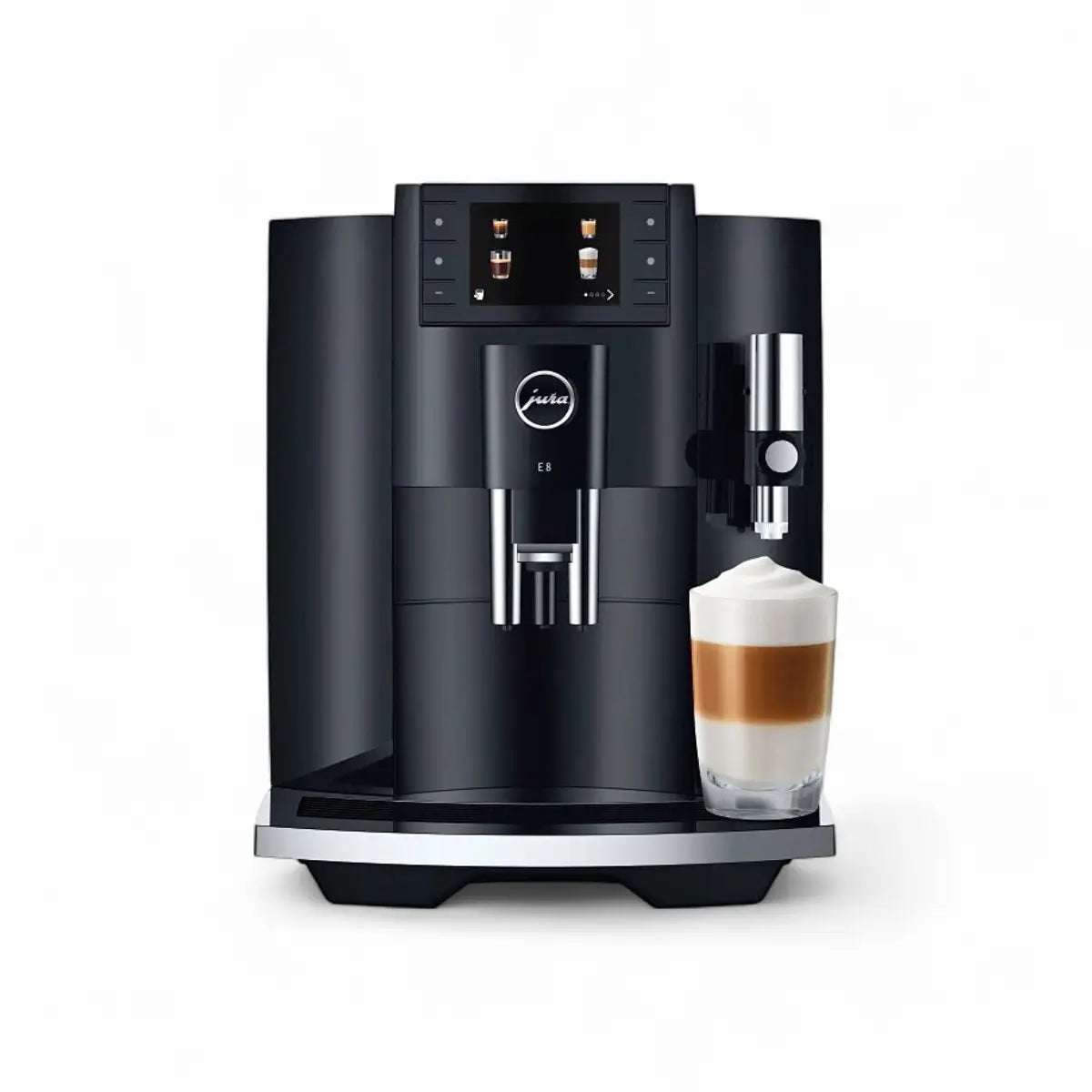 Jura E8 Fully Automatic Bean to Cup Coffee Machine - Pianoblack