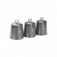Continental Homeware Waves 3pc Canister