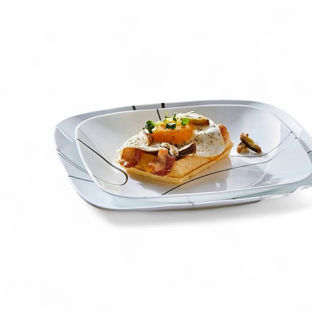 Corelle Simple Lines 18 Pc Dinner Set