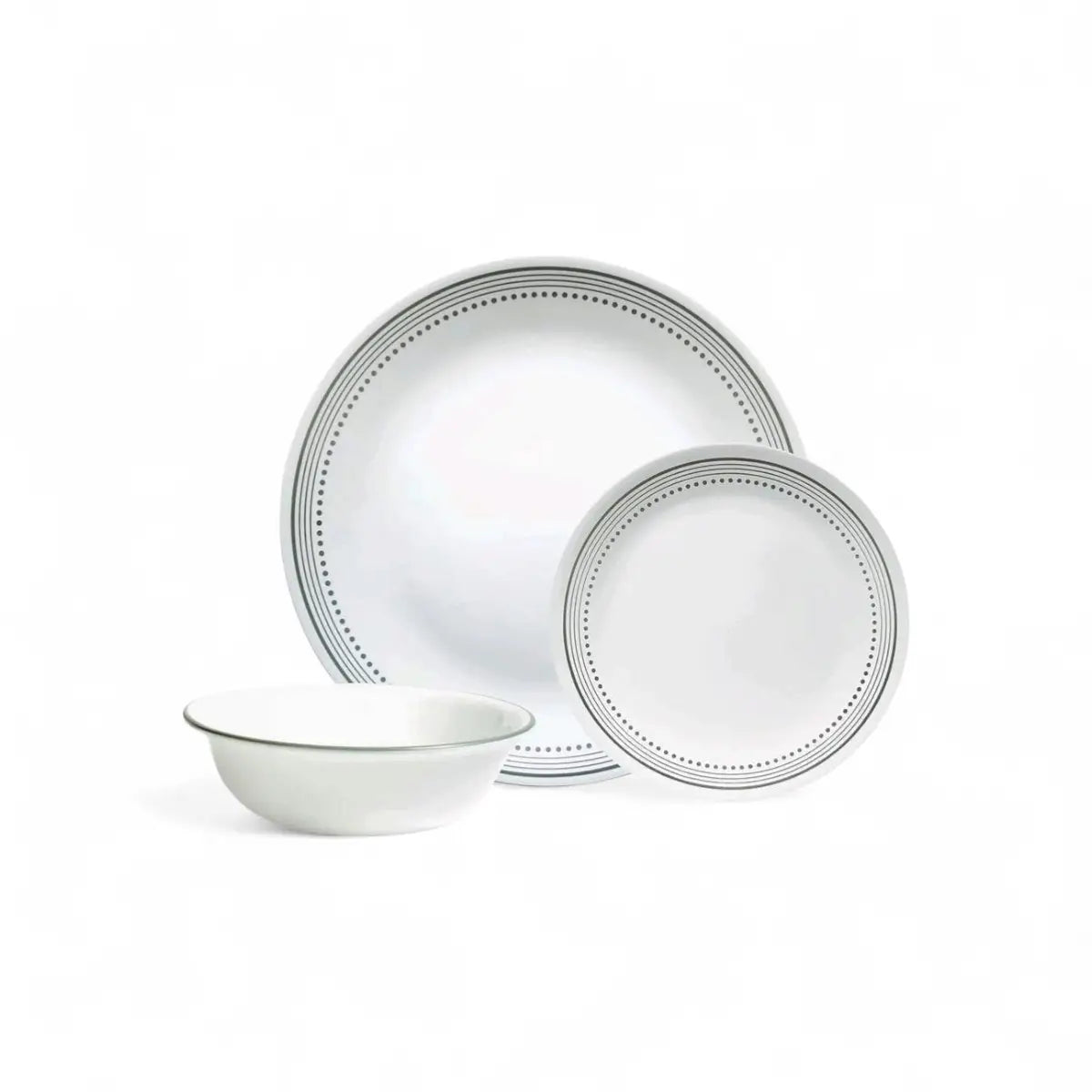 Corelle Mystic Grey 12 Pc Dinner Set