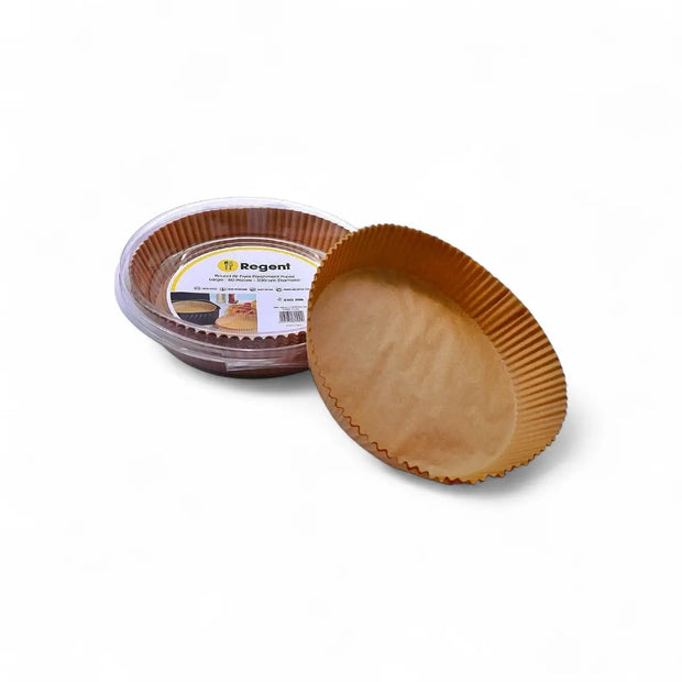 Regent Air Fryer Round Parchment Paper Liners 50 Piece - 200mm Diameter
