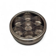 Acero Stainless Steel Clear Lid Masala Dabba