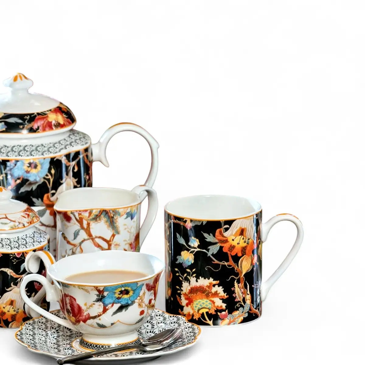 Jenna Clifford Midnight Bloom Mug in Gift Box