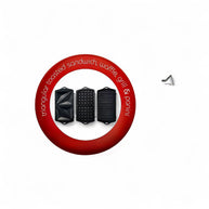 Moulinex Break Time Waffle Sandwich And Panini Grill