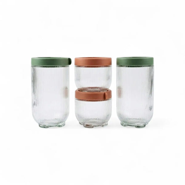 Continental Homeware Stackable Locking Storage Set