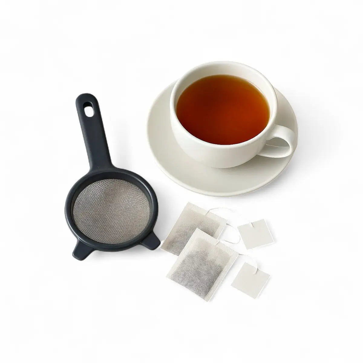 Regent Kitchen Strainer S. Steel With Plastic Frame Grey