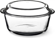 Borcam Round Casserole with Lid
