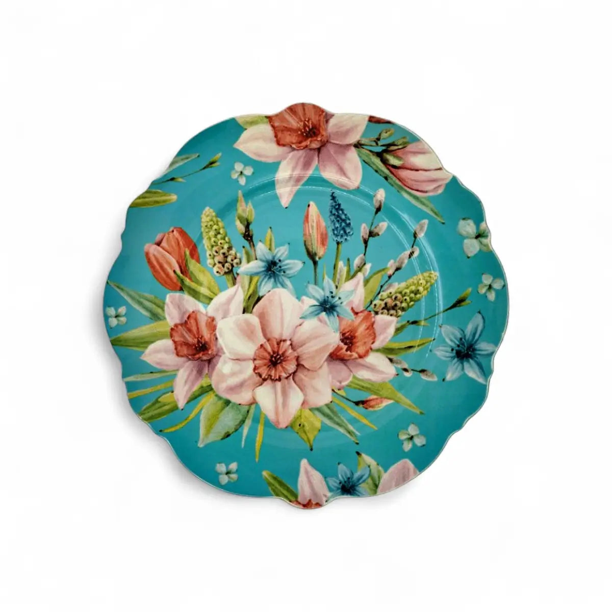 Jenna Clifford Jennas Garden Dinner Plate Set of 4