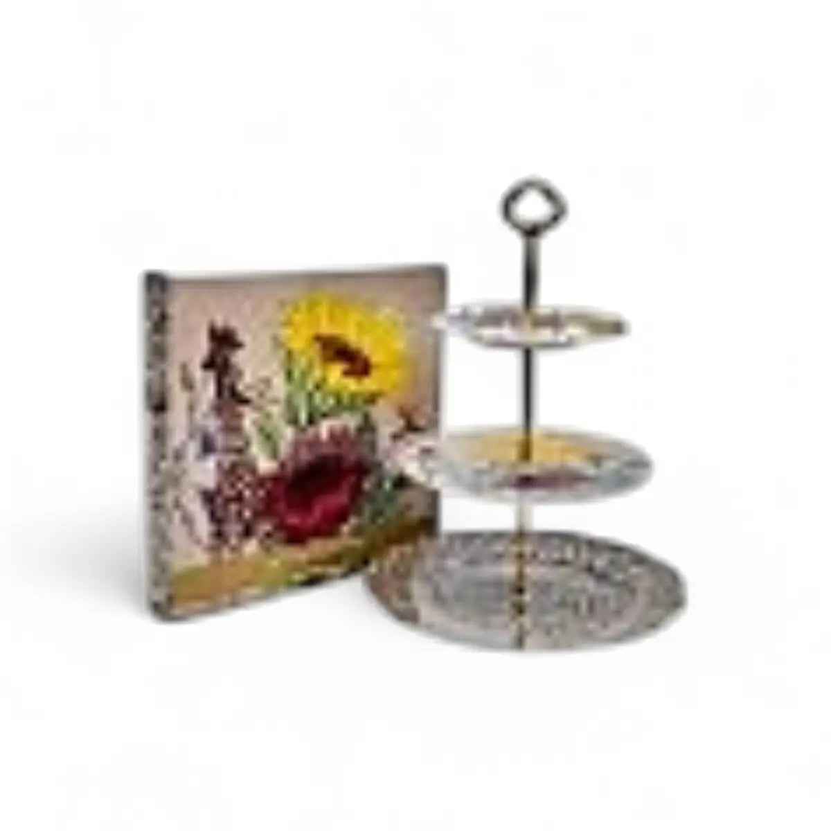 Jenna Clifford Wild Bloom 3-Tier Cake Stand