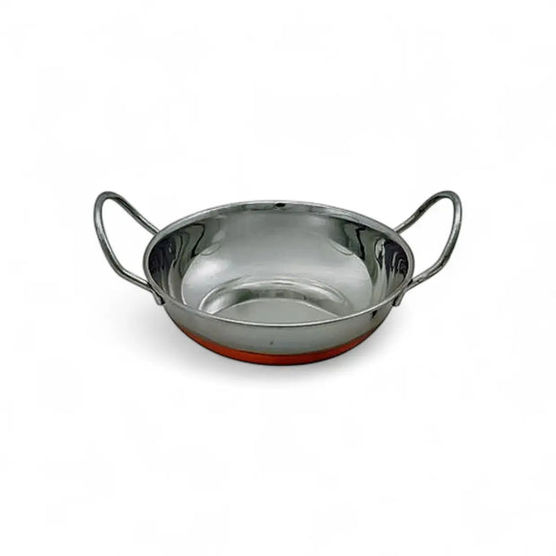 Acero Copper Base Kadai