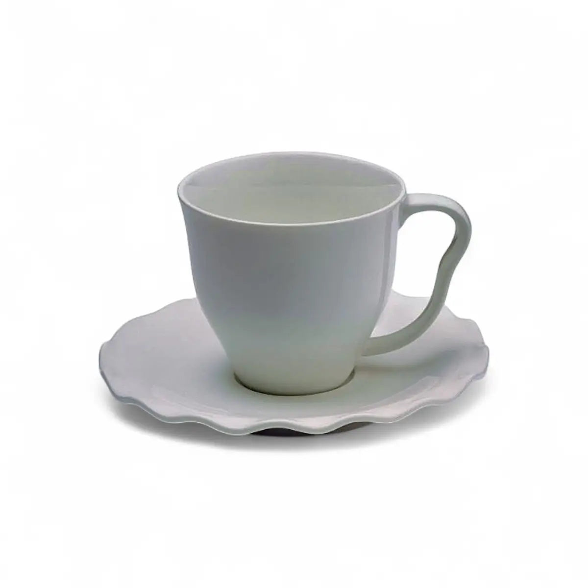 Jan Maison Blanche Cup & Saucer Set of 2