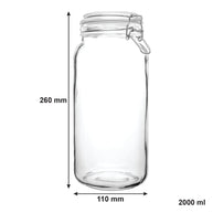 Consol Store-it Jar With Clip Top Lid