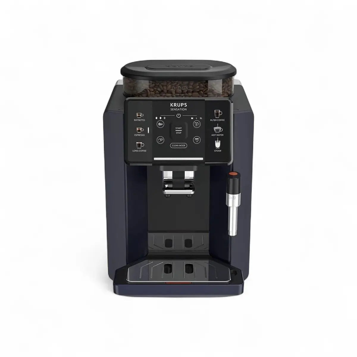 Krups Sensation C50 Automatic Bean to Cup Coffee Machine Navy