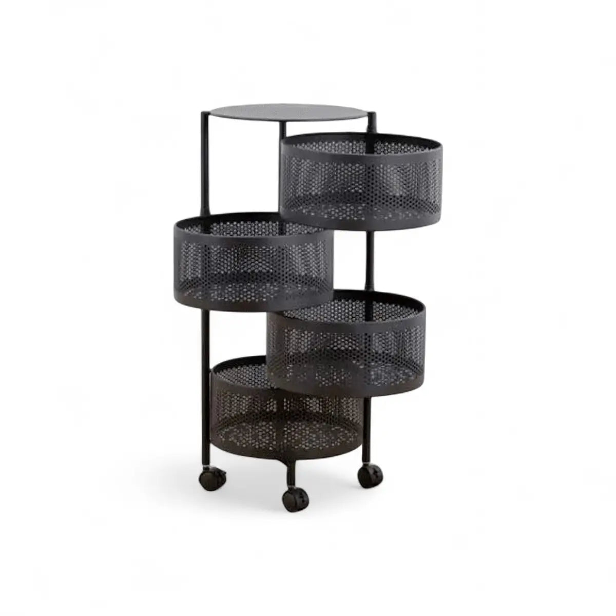 Rotating 4 Layer Vegetable Rack