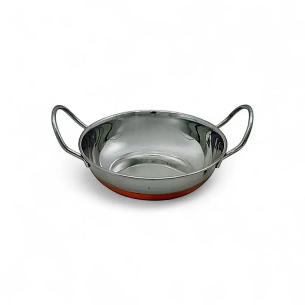 Acero Copper Base Kadai