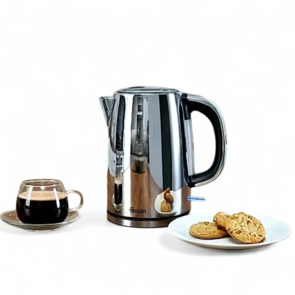 Swan Classic Polished Stainless Steel Kettle