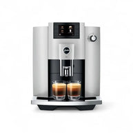 Jura E6 Automatic 1450W Bean to Cup Espresso Machine - Platinum