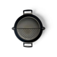 Cem Cast Aluminium Twins Pan 30cm