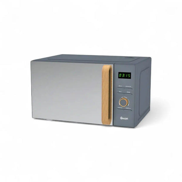 Swan Nordic 30L Microwave Grey