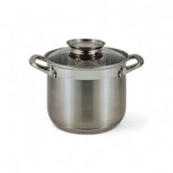 Rolux High Stainless Steel Casserole Pot With Lid