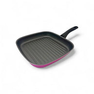 Cem Dynamic Stone Purple Aluminium Grill Pan 28x28cm