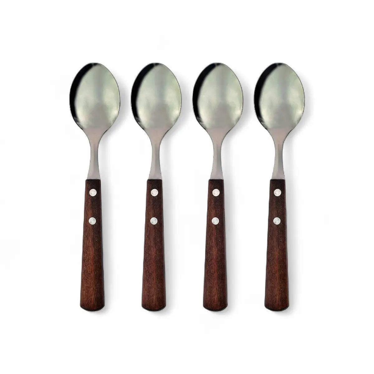 Regent Table Spoons with Wooden Handles Set Of 4
