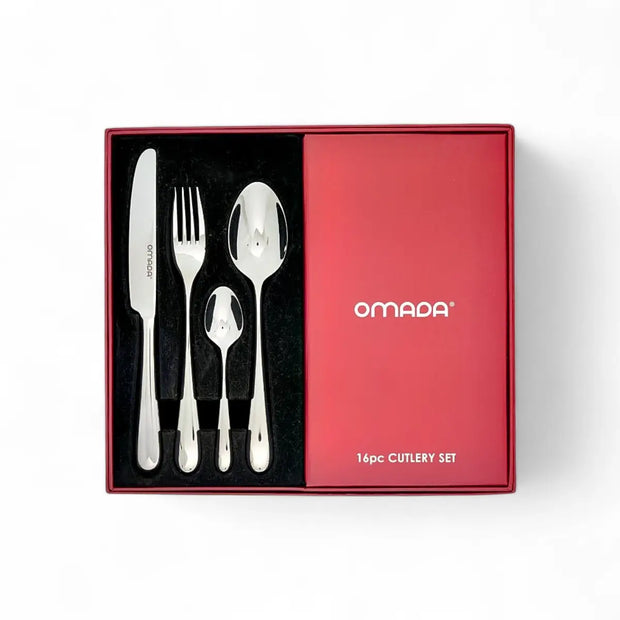 Omada Signum 16 Piece 18/10 Cutlery Set