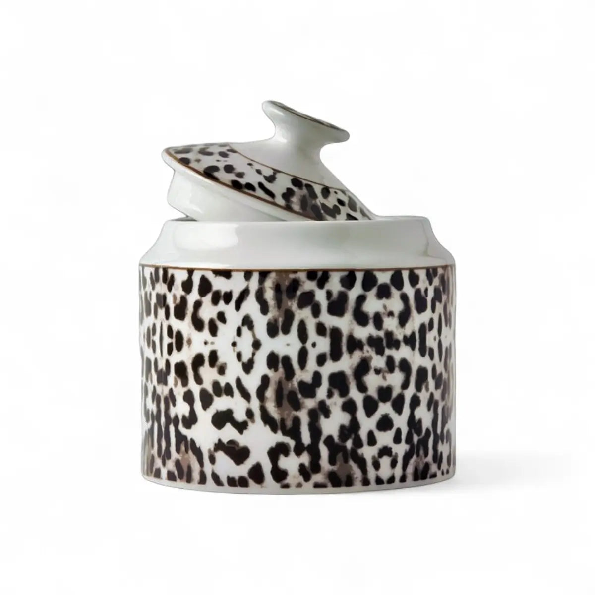 Jenna Clifford Leopard Sugar Pot