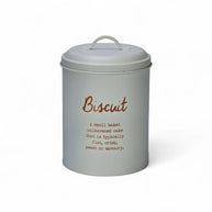 Regent Kitchen Biscuit Canister With Gold Printing